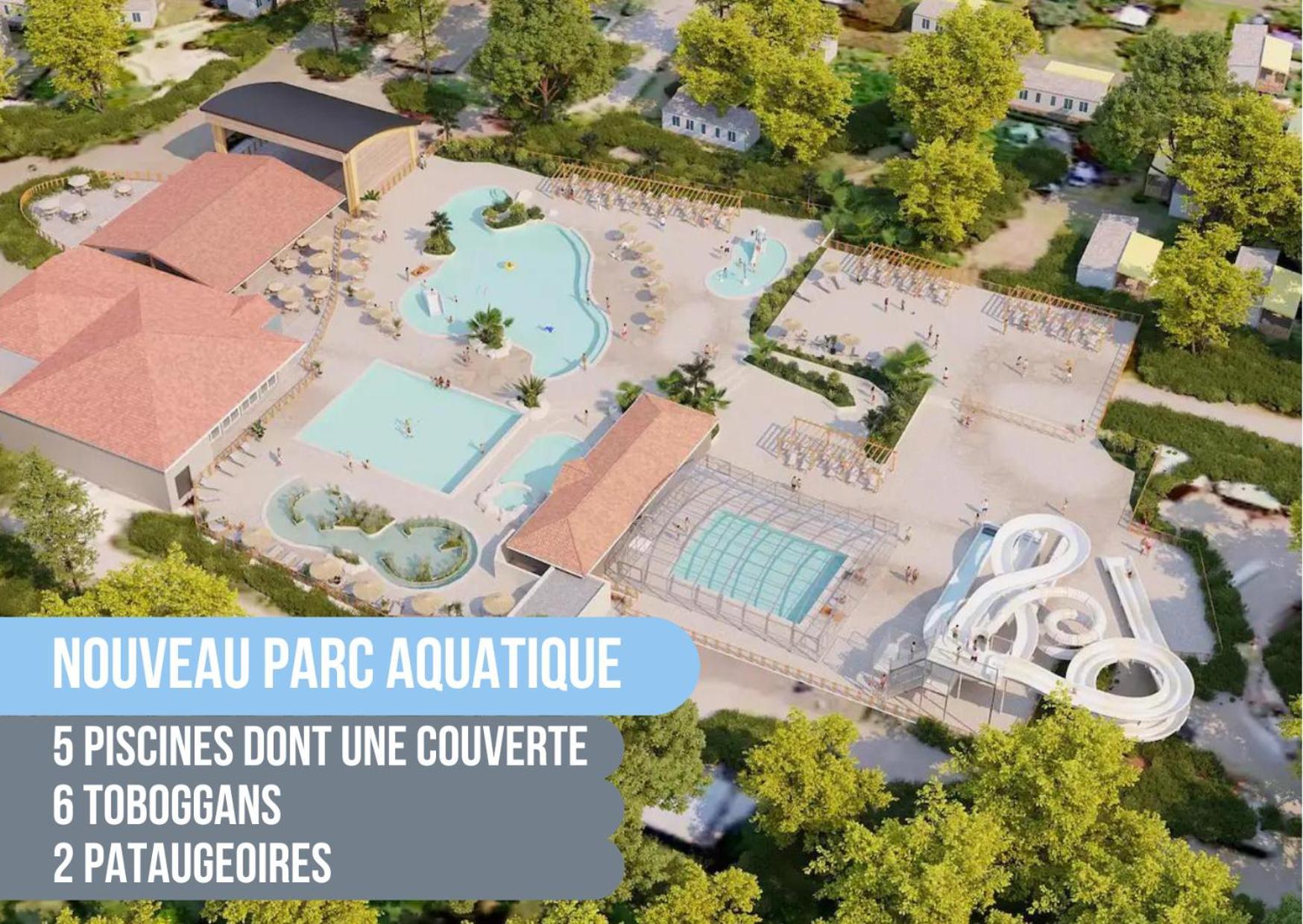 200M De La Plage Bungalow Luxe De 44M2 Menage Et Draps Inclus Camping 5 Etoiles Mayotte Lac Biscarrosse Koyobalys ภายนอก รูปภาพ